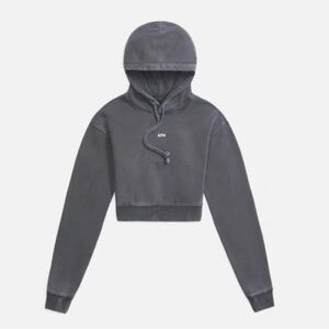 Kith Hurricane Cropped Drawstring Hoodie